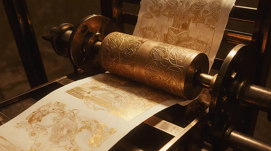 چاپ هلیوگراور (heliogravure)