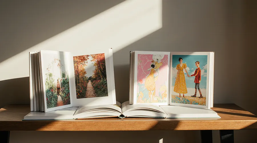 چاپ کتاب عکس‌دار بهتره یا گرافیکی