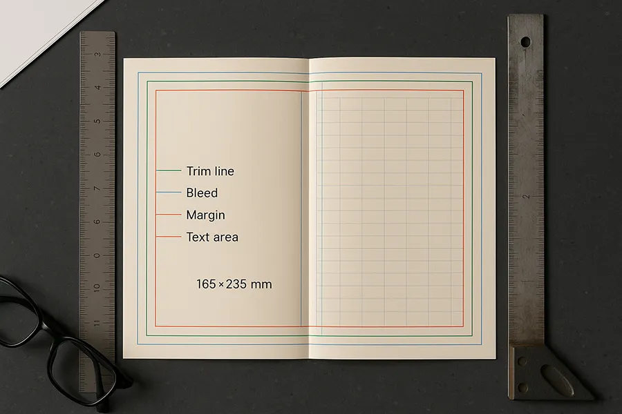 استانداردهای صفحه‌بندی برای چاپ
