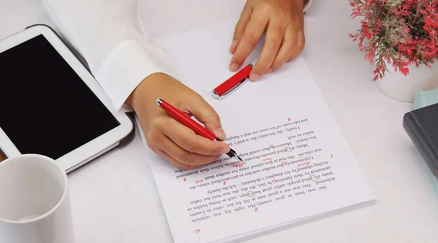 اشتباهات تایپی در چاپ کتاب 1 ویراستاری کتاب