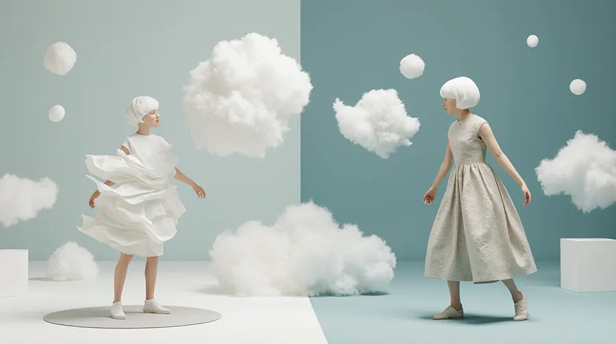 مقایسه کاغذ کتان و بالک