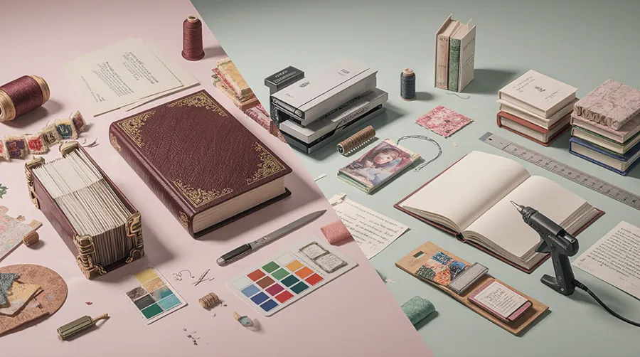 مقایسه صحافی چسب گرم و گالینگور