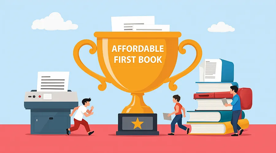 کدام روش چاپ برای اولین کتاب مقرون‌به‌صرفه‌تر است؟