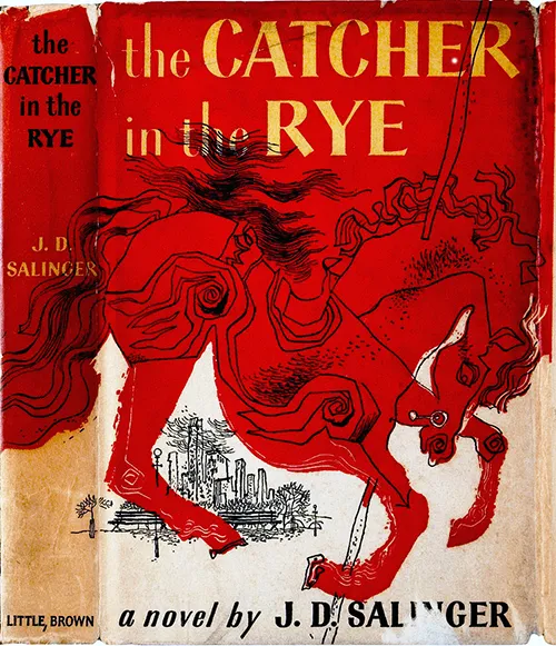 بررسی جلد کتاب «آپان‌گیر در گندمزار» (The Catcher in the Rye) از جی. دی. سالینجر